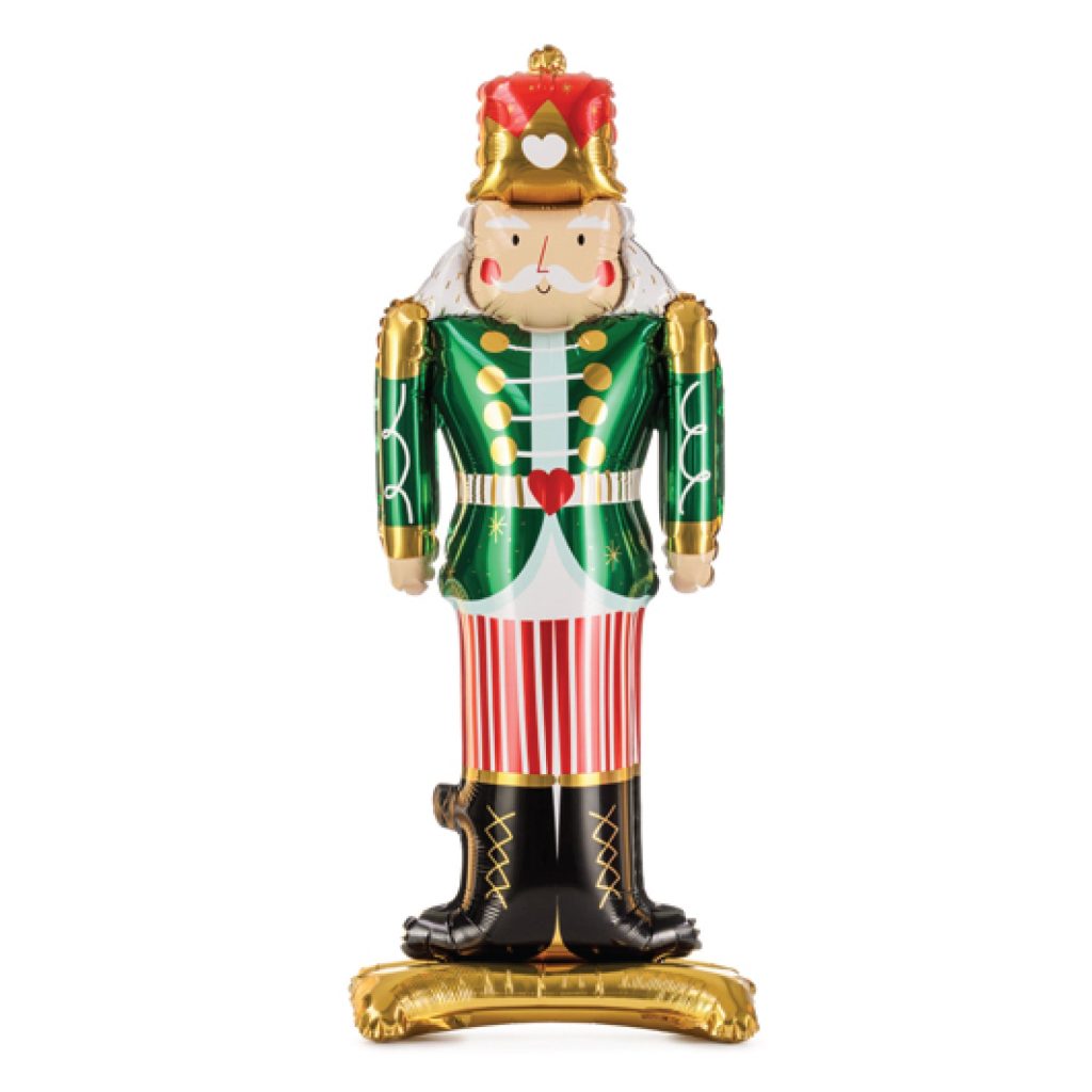 Standing Nutcracker Balloon 33.5″