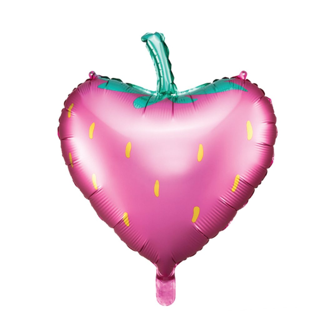 Strawberry Foil Balloon 17.5in