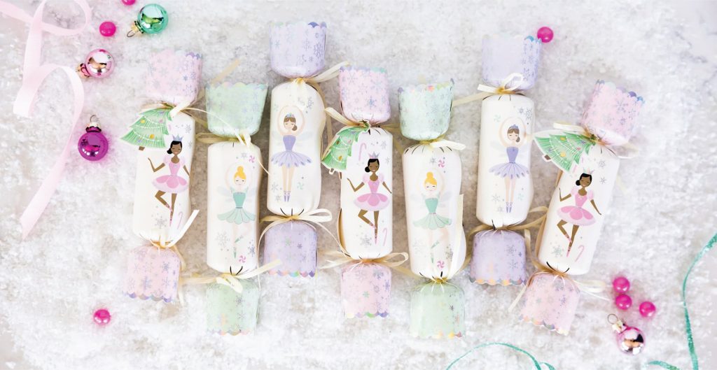 Sugar Plum Fairy Christmas Crackers 12ct