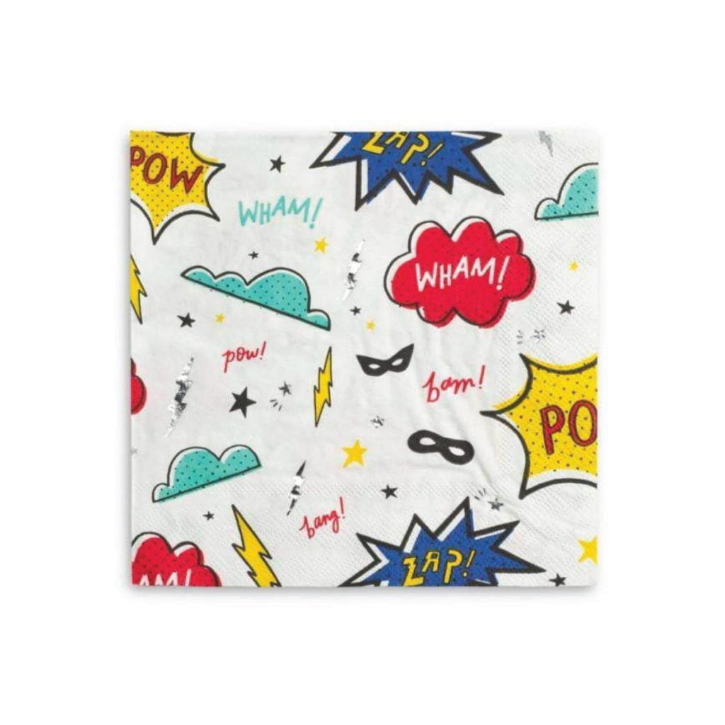 Superhero Lunch Napkins 16ct