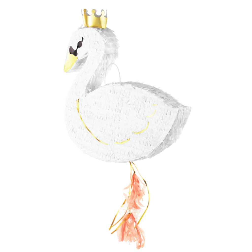 Pull String Swan Princess Piñata