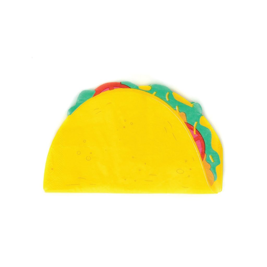 Taco Dessert Napkins 25ct