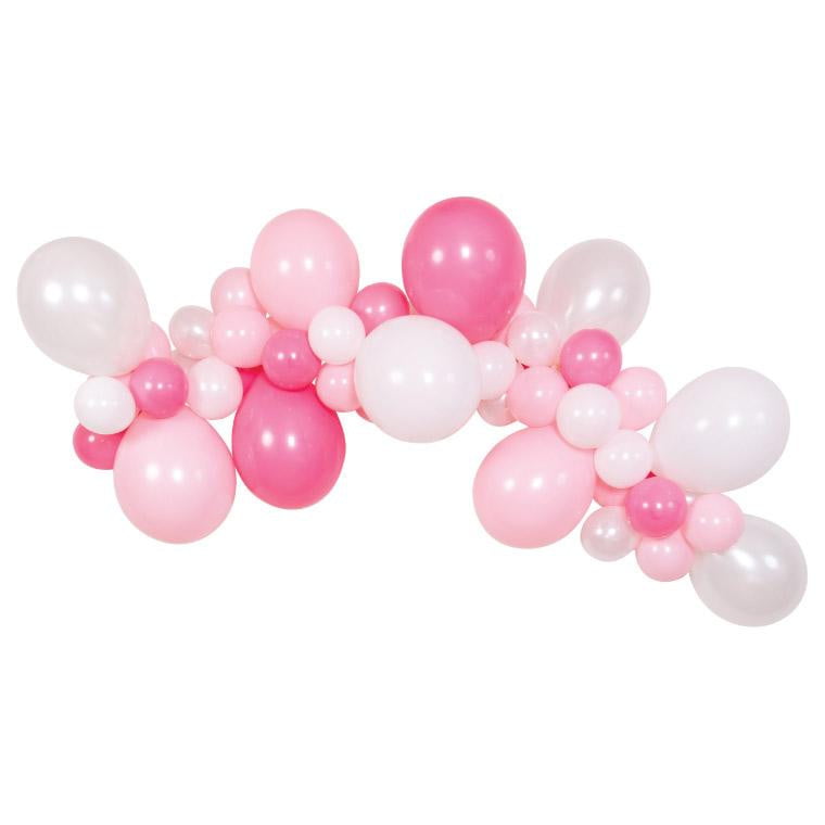 Pink & White Balloon Garland Kit – 6ft.