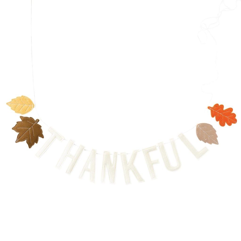 Thankful Felt Banner 3ft