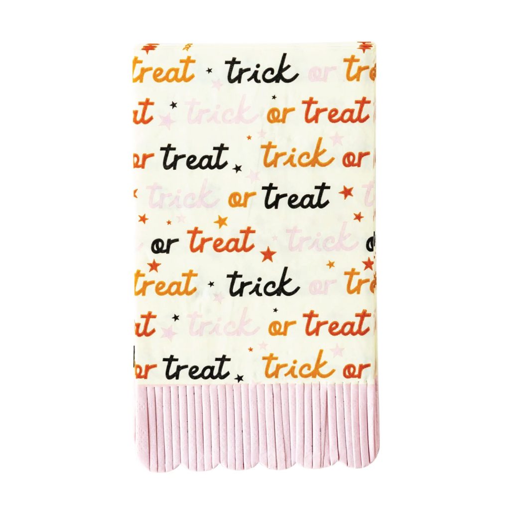 Trick Or Treat Paper Guest Towels 24ct