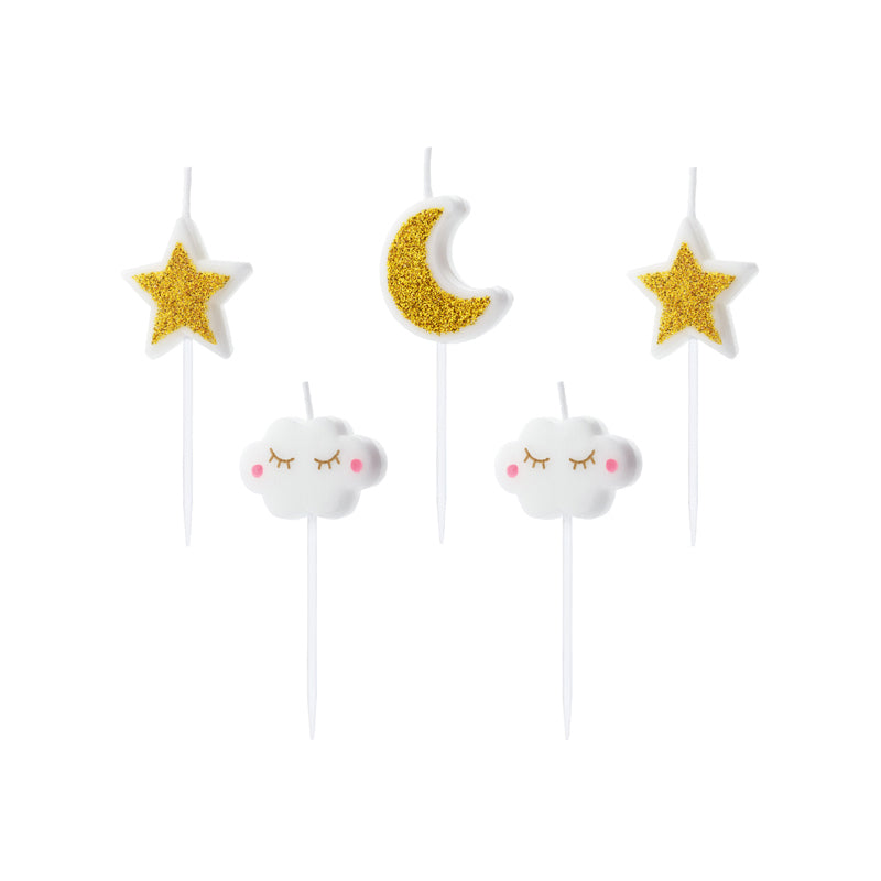 Glitter Stars & Happy Clouds Candles