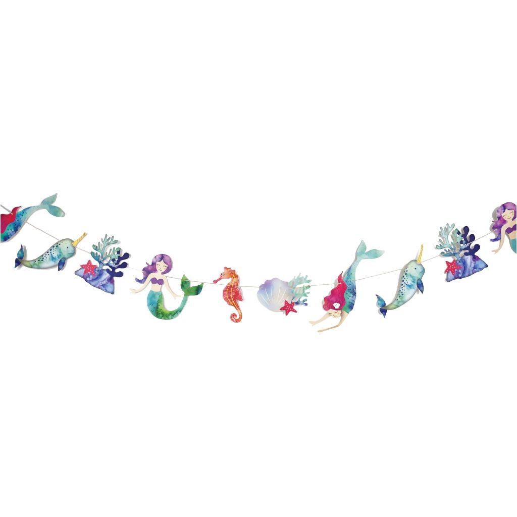 Under The Sea Mermaid Garland 9ft