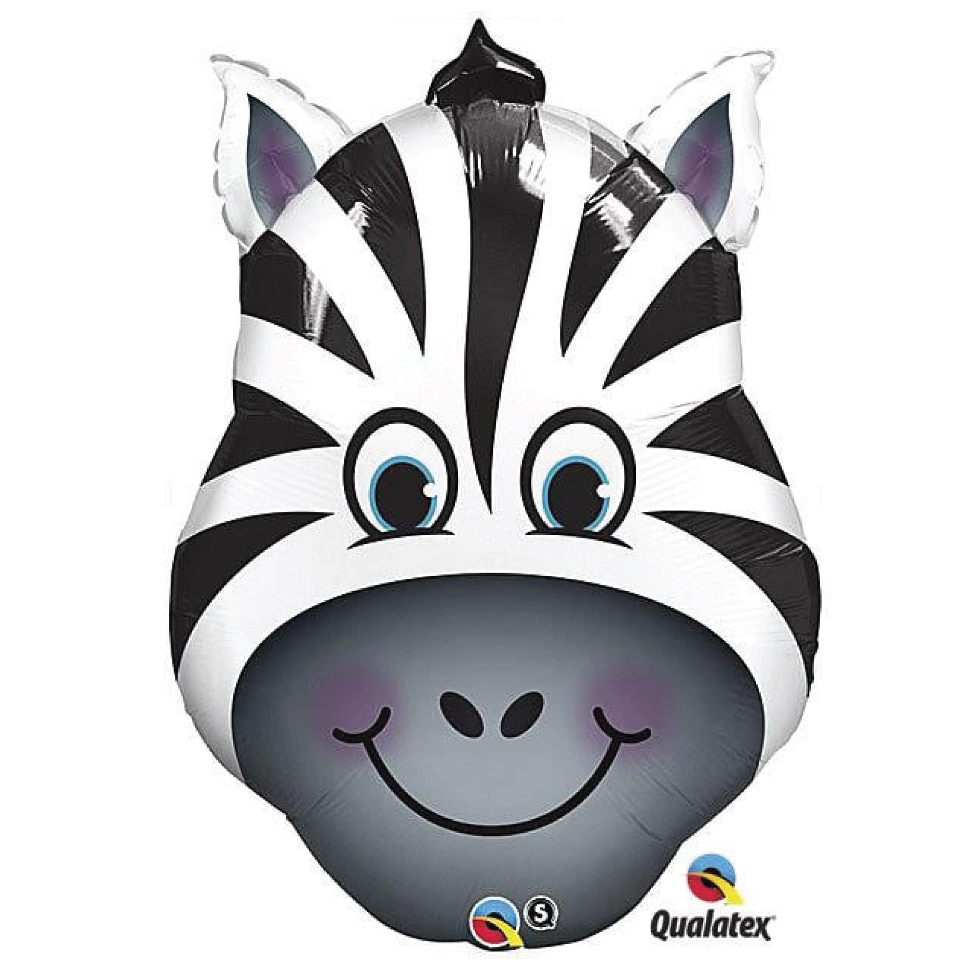 Giant Zebra Balloon 32″