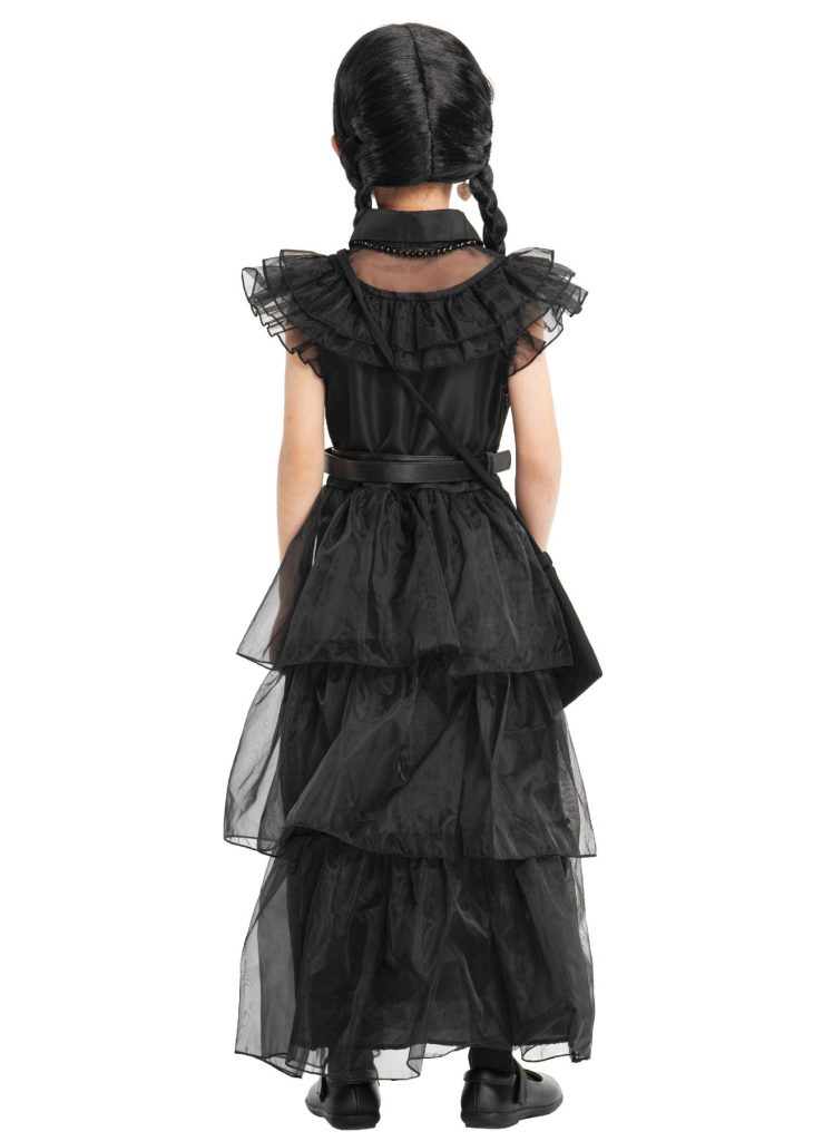 Girls Halloween Costume  Fancy Dress With Wig Accessories