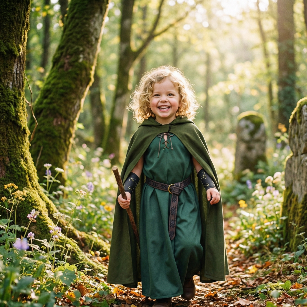 Kids’ Medieval Archer Costume