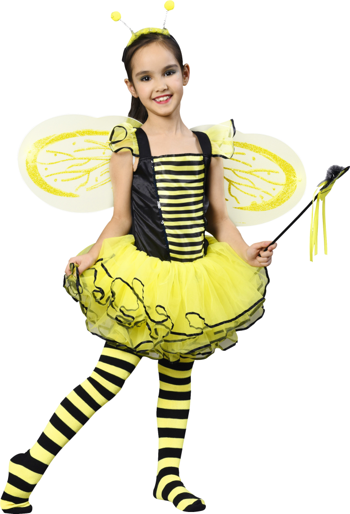 Bumble Bee Costume, Princess Fancy Dress Up(Tutu, Wings, Antenna)