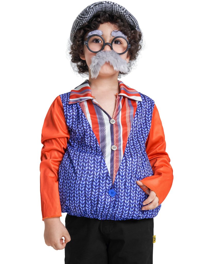 Boys 100th Day Of School Costume Coat Hat Set
