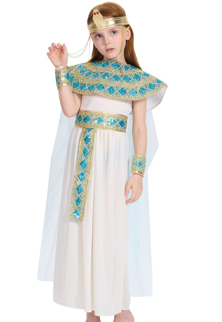Girls’ Cleopatra Costume Set