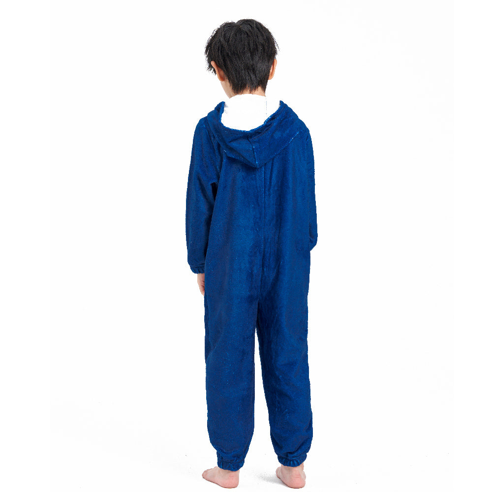 Kids Astronaut Costume Hooded Jumpsuit