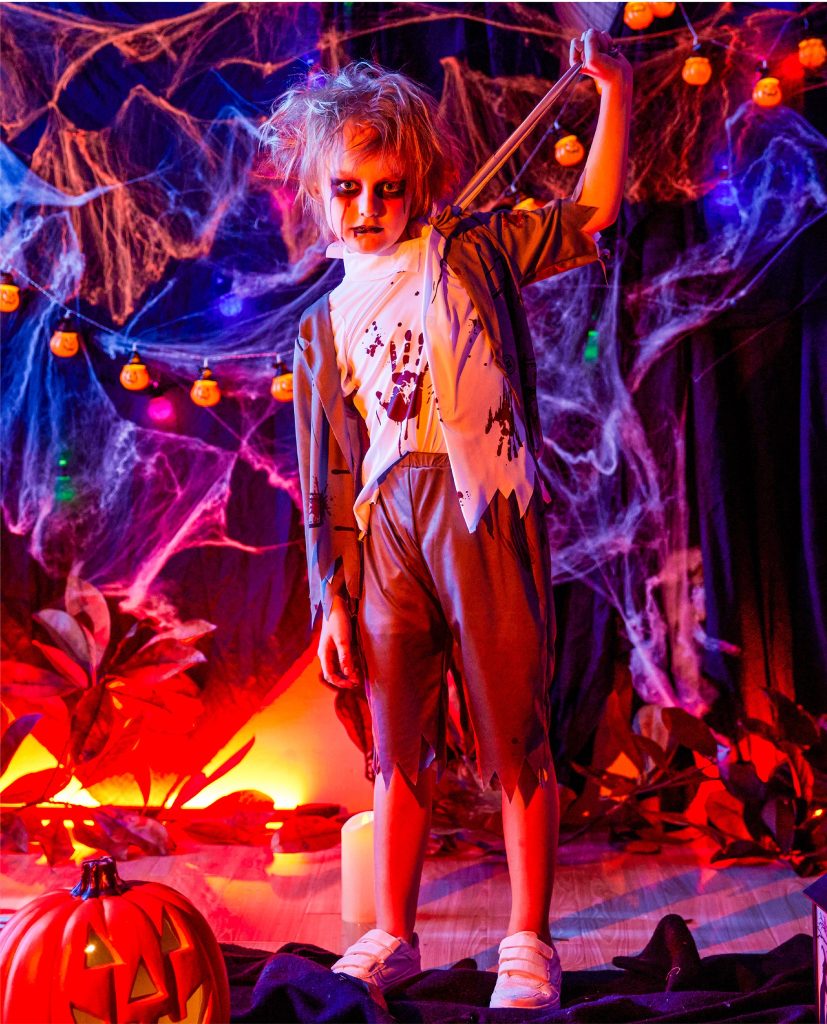 Zombie School Costume For Boys Halloween Horror Student
