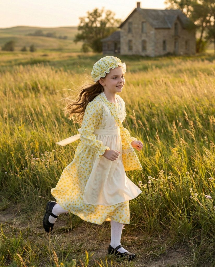 Girls’ Pioneer & Colonial Costume