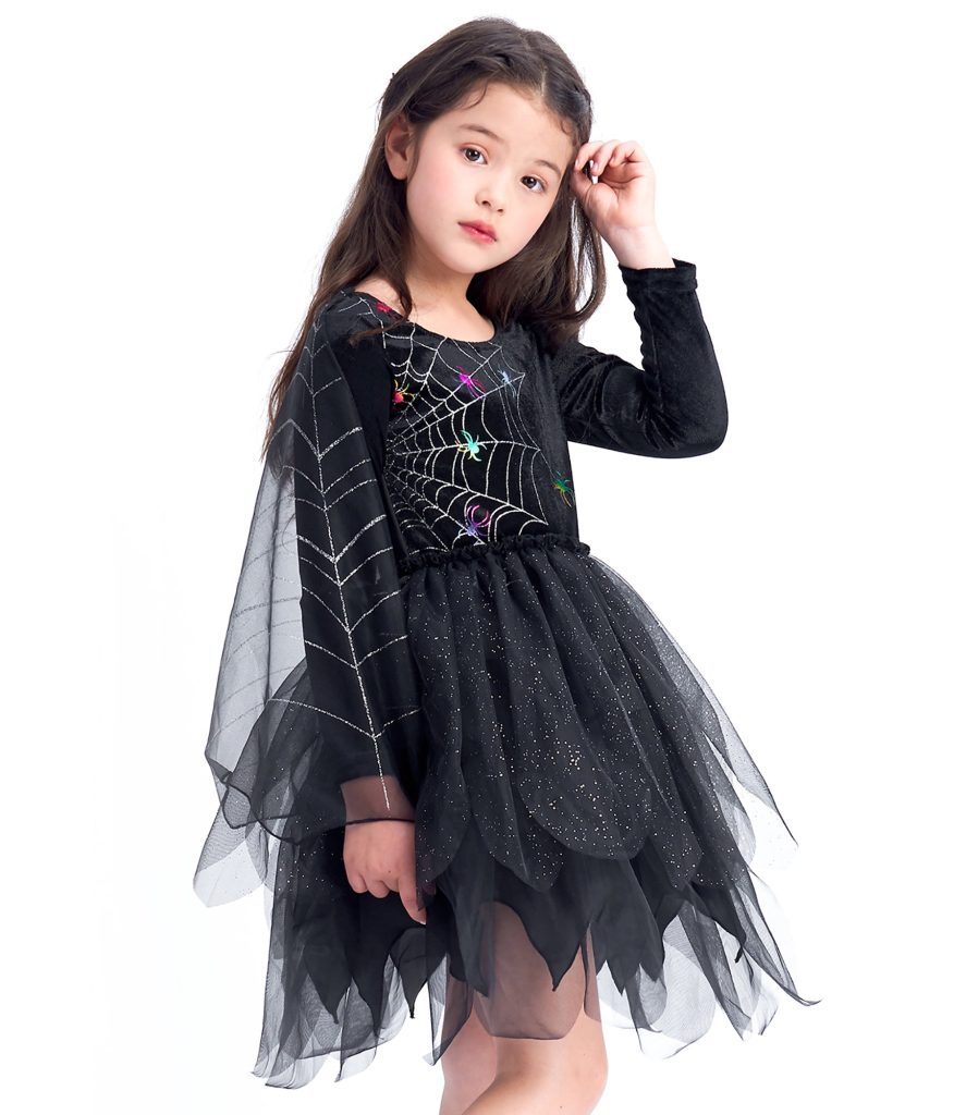 Halloween Witch Costume For Girls Black Witch