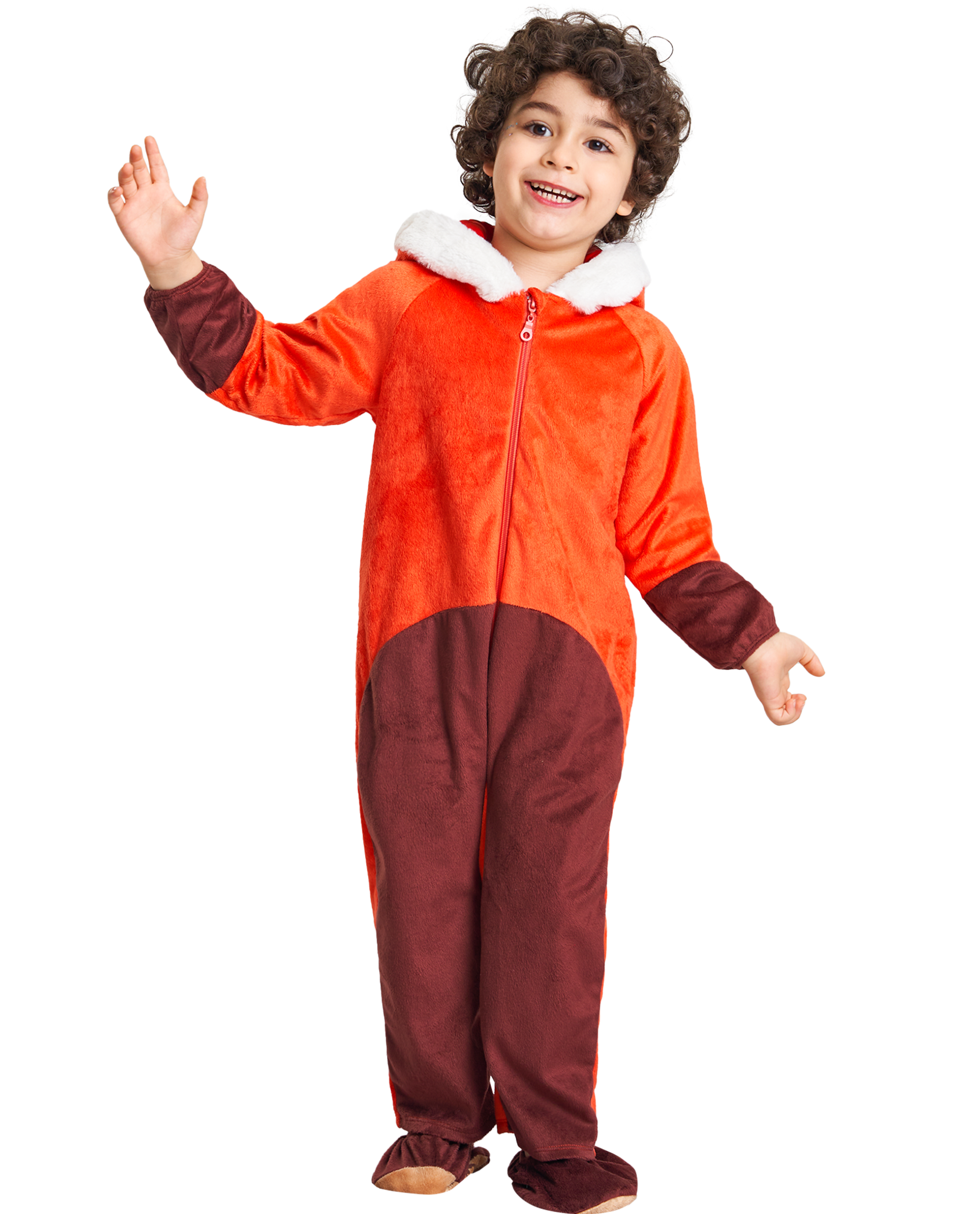 AlecosFun Baby Toddlers Unisex Red Panda Costume Jumpsuit