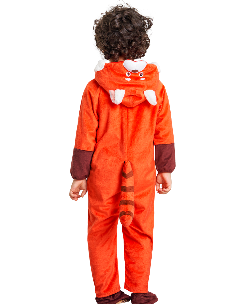 AlecosFun Baby Toddlers Unisex Red Panda Costume Jumpsuit
