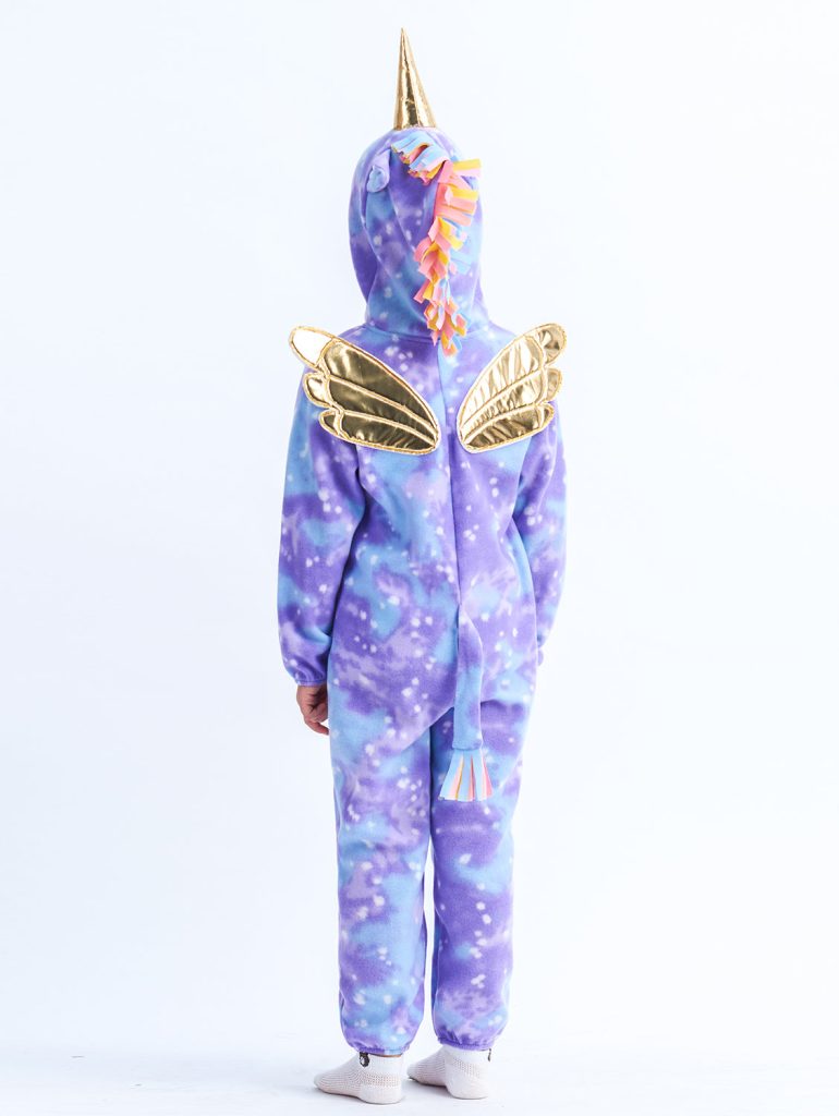 Unicorn Pajamas For Kids Animal Sleepwear Girls Flannel Romper