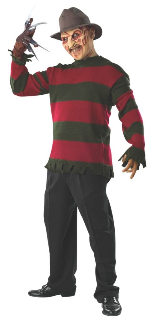 Adult Freddy Krueger Deluxe Sweater And Mask