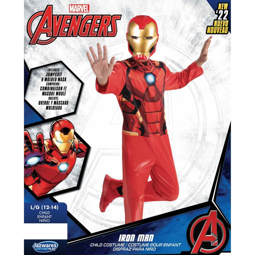 Boys Classic Iron Man Costume – Avengers