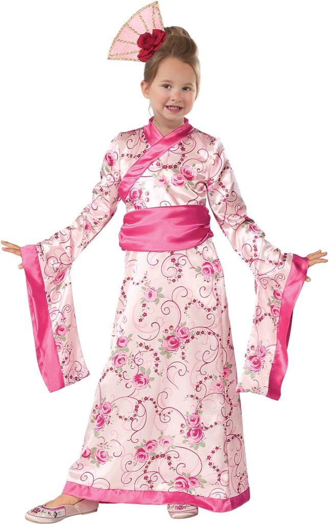 Girls Asian Princess Costume