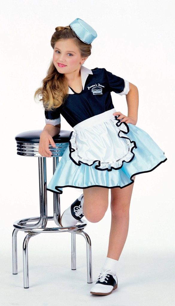 Girl’s Car Hop Girl Costume