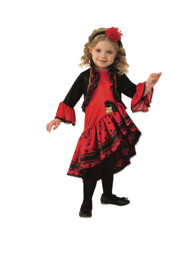 Girls Spanish Dancer Infant Costume