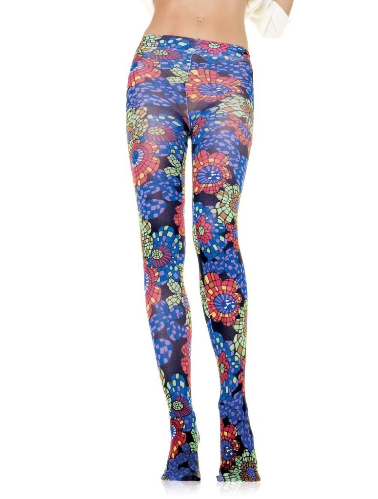 Kaleidoscope Prints Tights