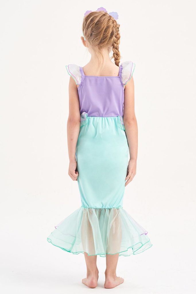 Girls Princess Dresses Mermaid Costume