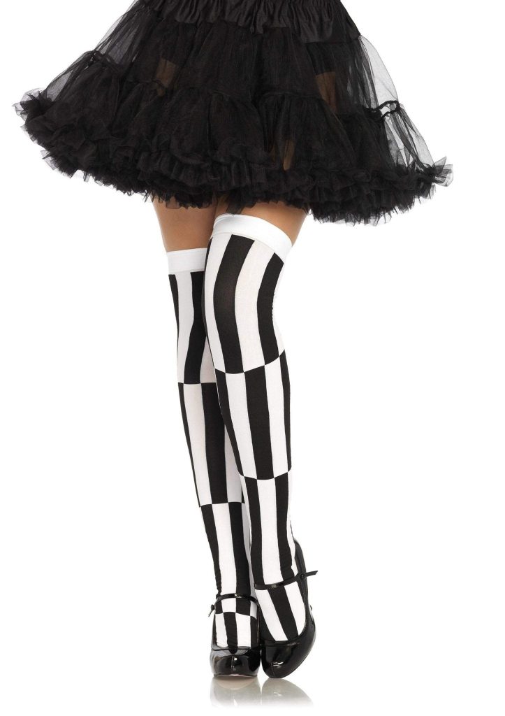 Optical Illusion Thigh Highs
