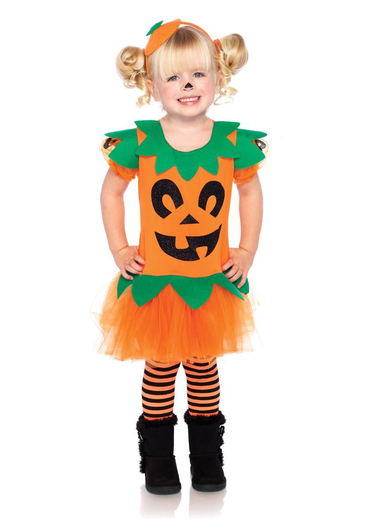 Pretty Pumpkin Costume LEG-C28197 SMALL (4-6) ORANGE