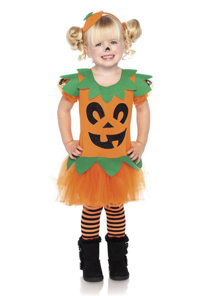 Pretty Pumpkin Costume LEG-C28197 SMALL (4-6) ORANGE