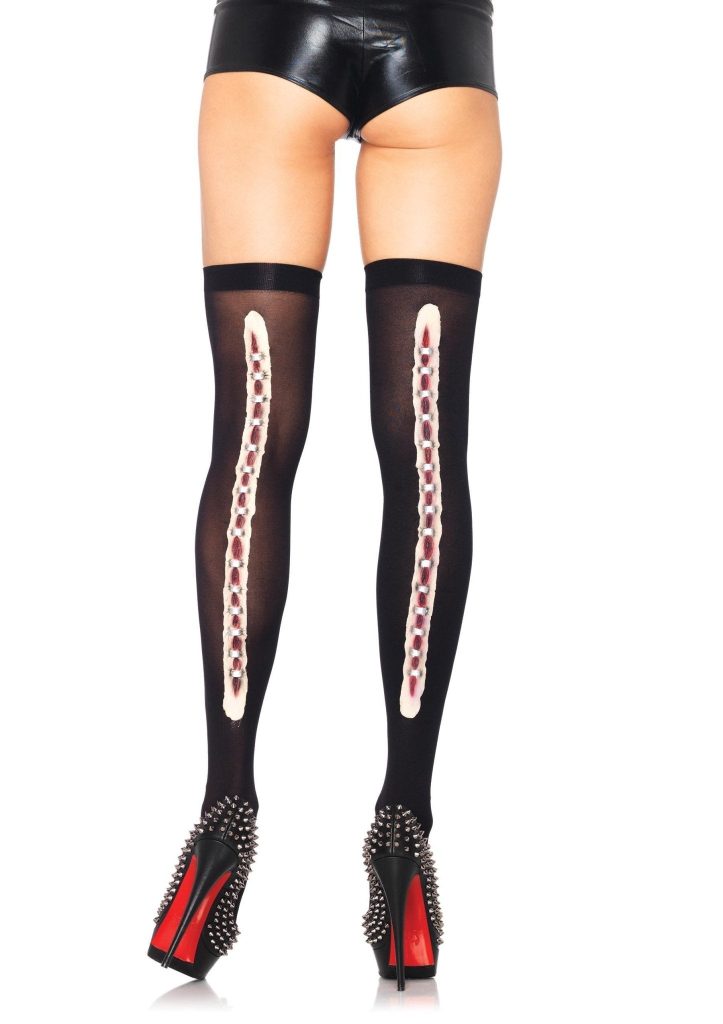 Stapled Wound Thigh Highs