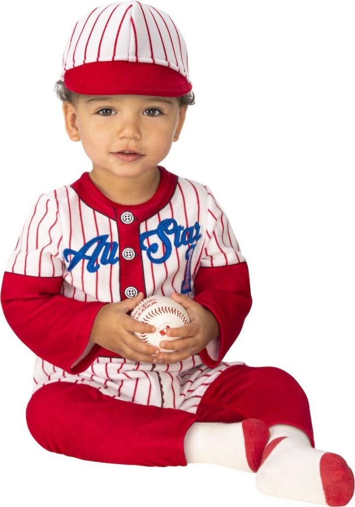 Toddler Baseball Player Costume