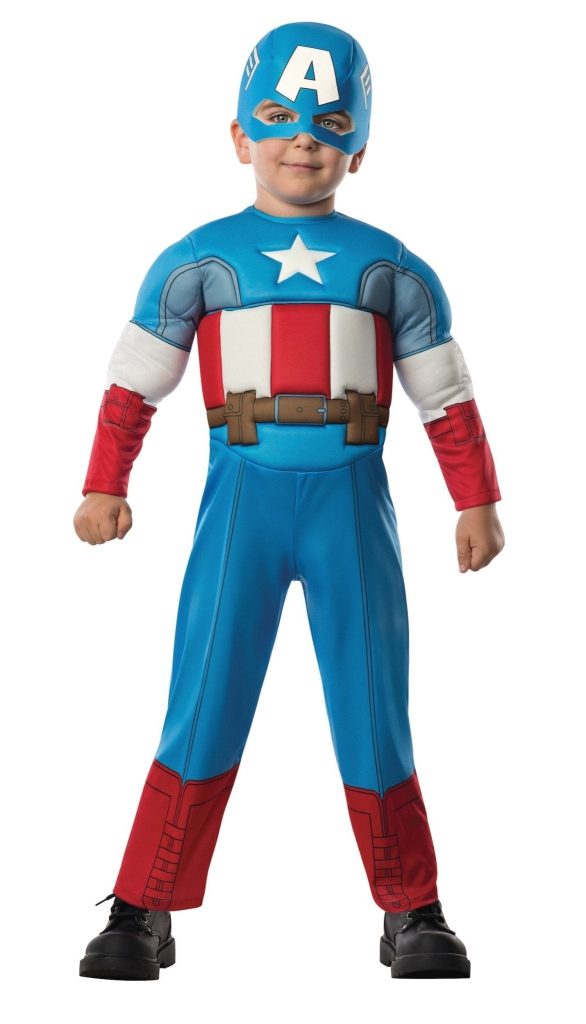 Toddler Boys Captain America Costume