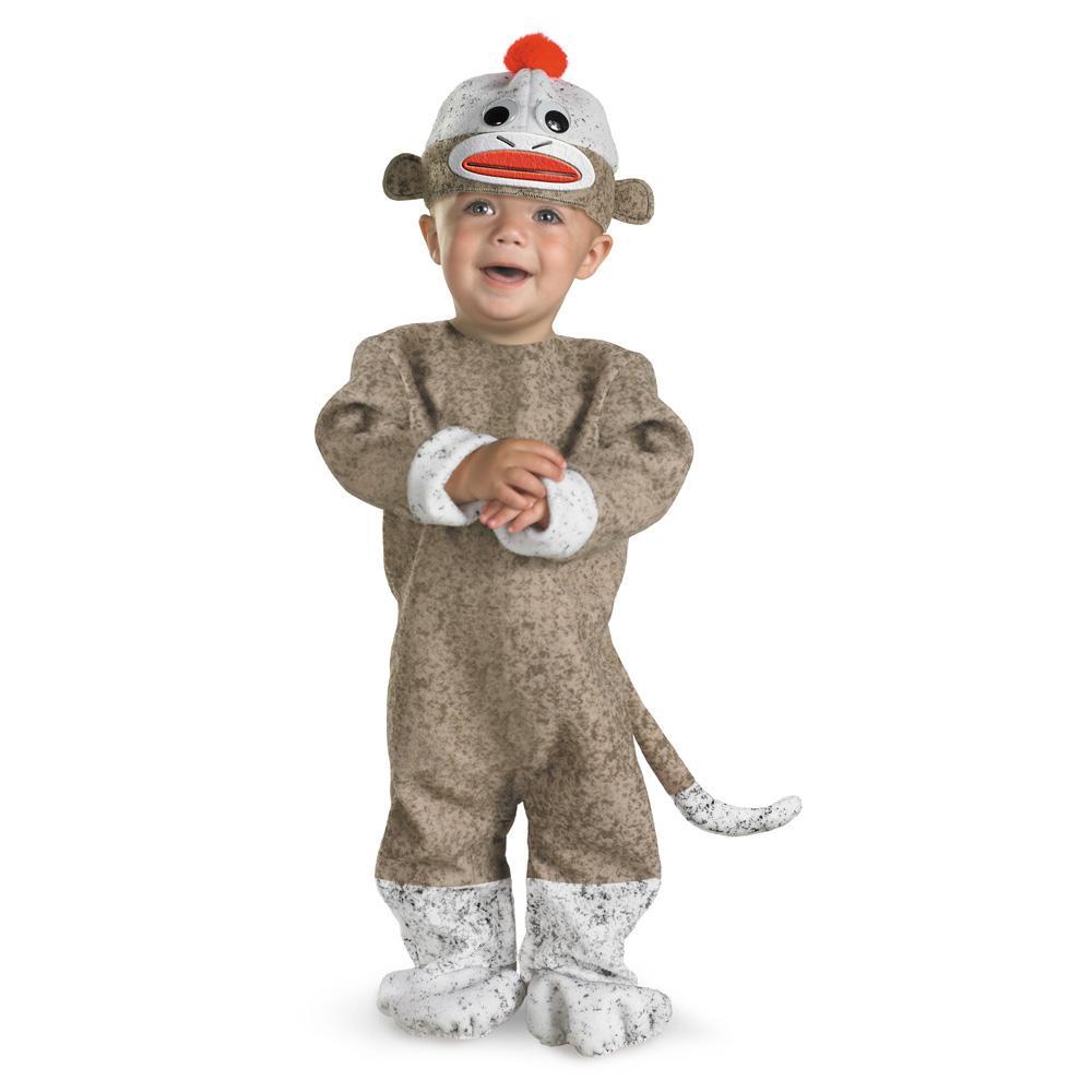 Toddler Boys Sock Monkey Costume