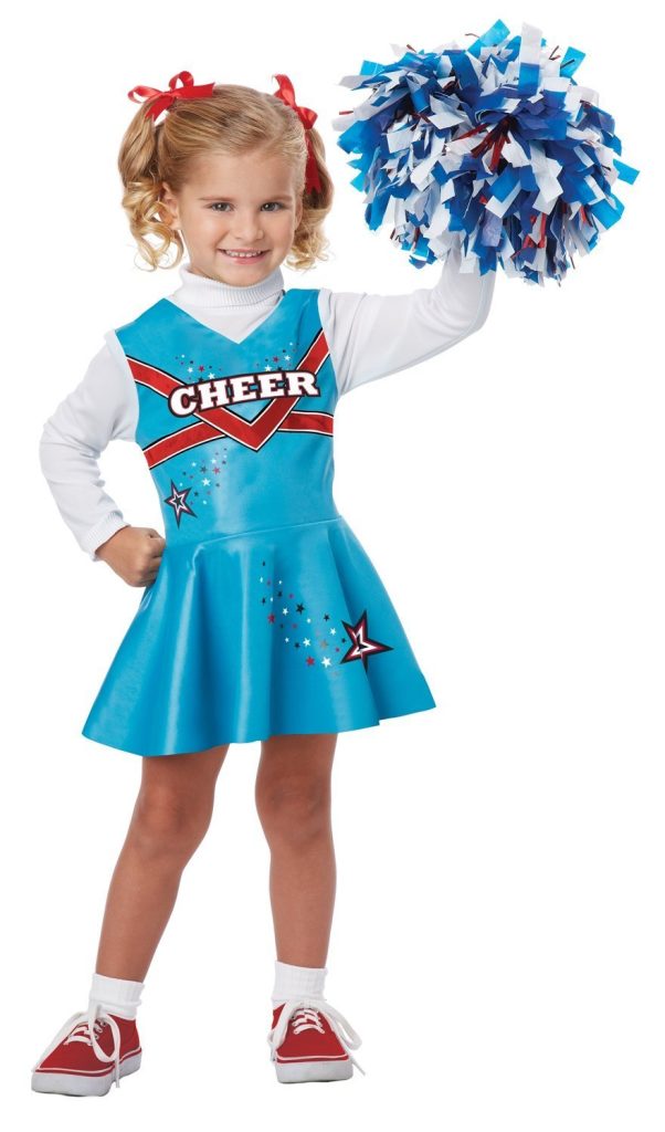 Toddler Girls Cheerleader Costume