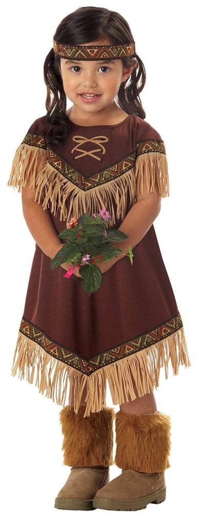 Toddler Girls Lil’ Indian Princess Costume