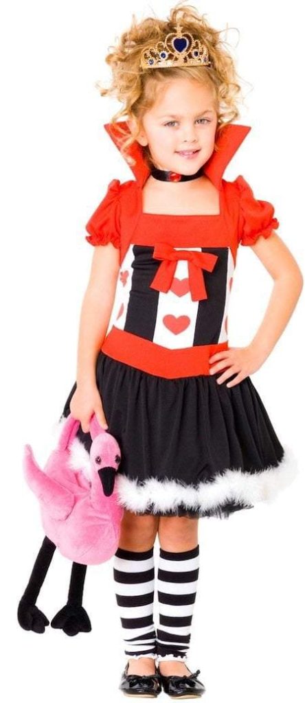 Toddler Girls Red Queen Costume