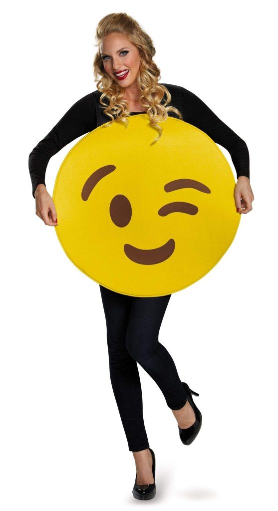 Wink Emoji Costume