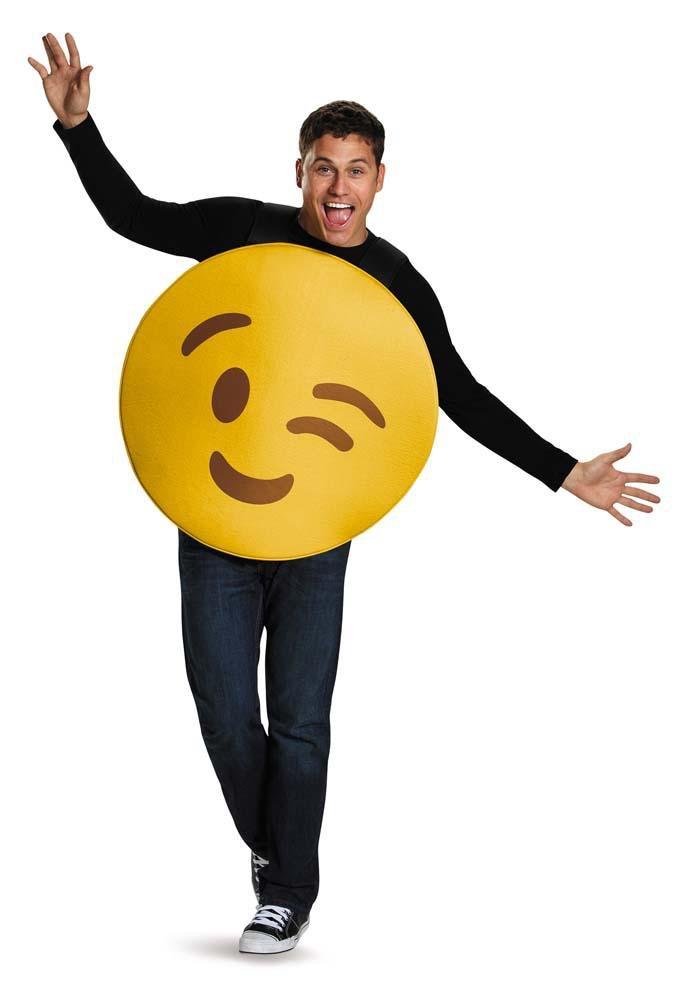 Wink Emoji Costume